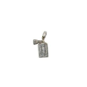 Chamilia World Traveler Luggages Tag Silver Dangle Charm